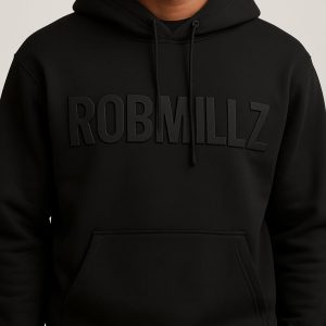 Black hoodie